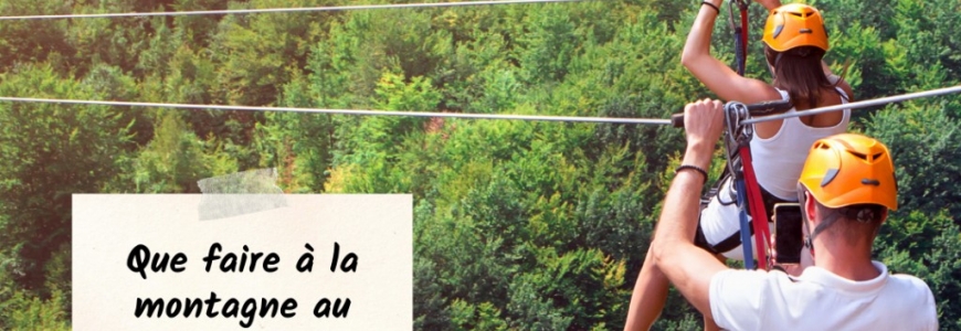 Que faire à la montagne au printemps ?